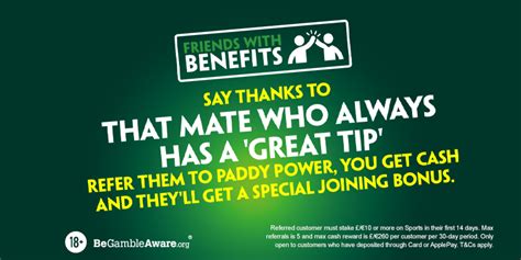 paddy power refer a friend